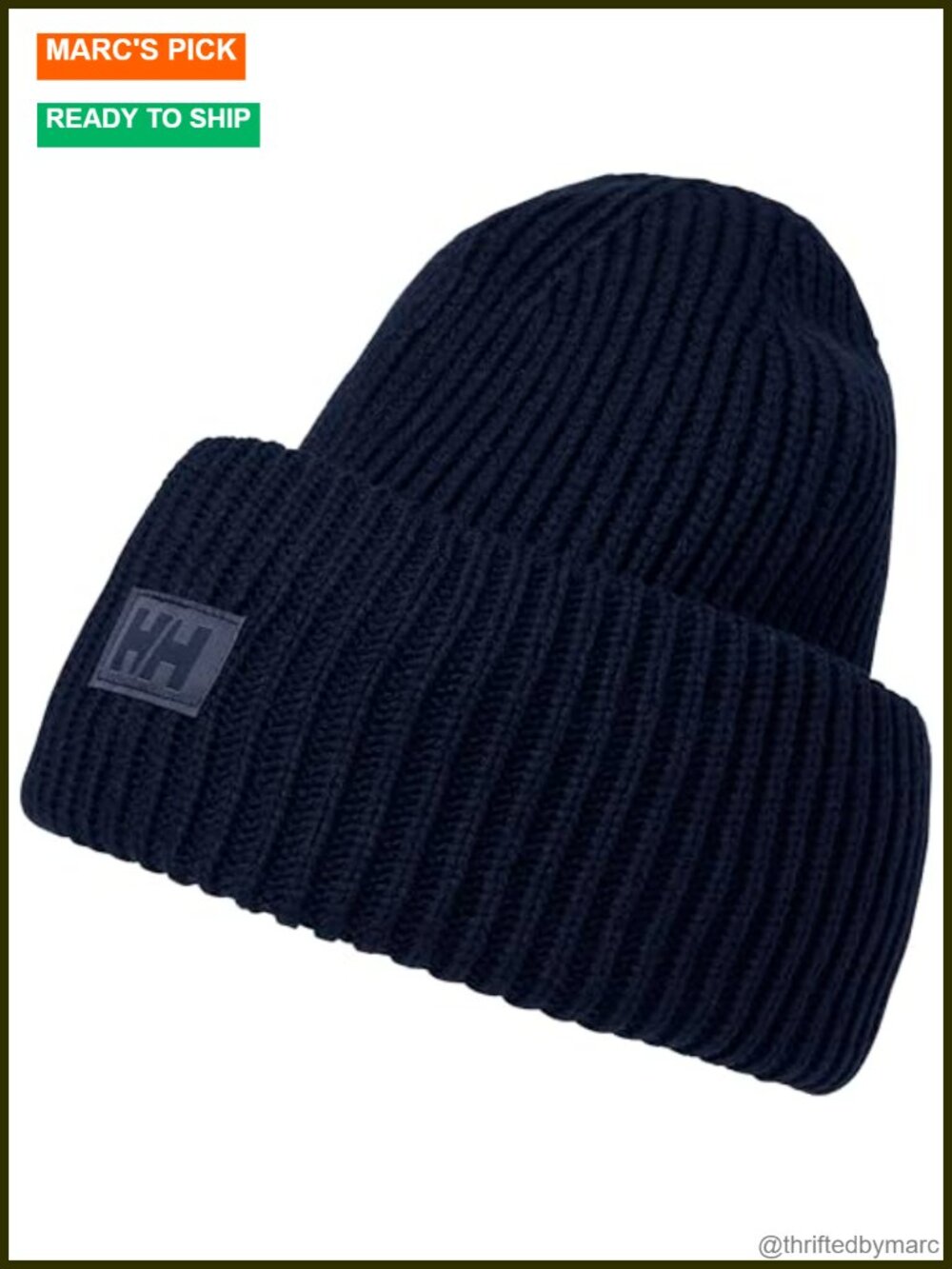 Unisex Rib Beanie One Size Fits Most Recycled Content Outdoor Hiking Ski